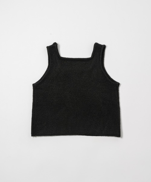 17HR（セブンティーンアワーズ）の「ニットタンクトップ（タンクトップ・レディース・ホワイト/ブラック/ブルー・FREE）」の22枚目の写真