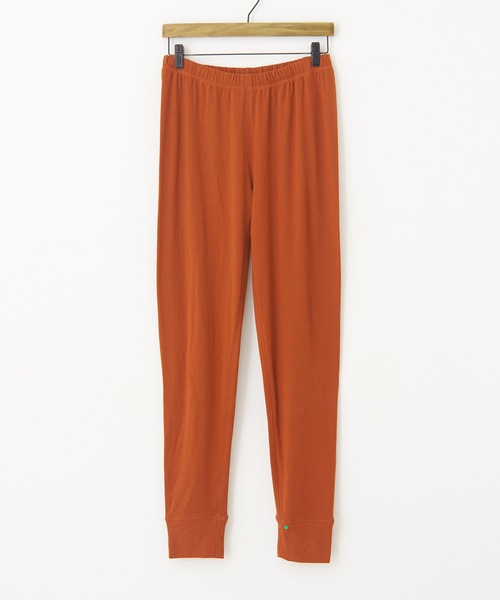 CUBE SUGAR（キューブシュガー）の「無地裏起毛ウォームフライスレギンス（レギンス/スパッツ・レディース・モカ/オートミール/オレンジ/パープル/ブラック・M）」の22枚目の写真