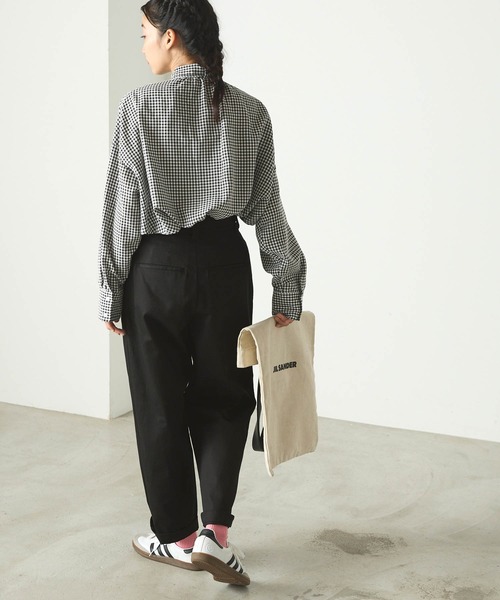 forksy.(フォルクシー)の「【forksy.】スリータックチノパンツ(チノパンツ・レディース・ベージュ/アイボリー/ブラック・M/L)」の14枚目の写真