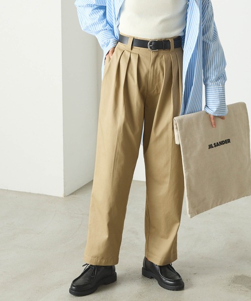 forksy.(フォルクシー)の「【forksy.】スリータックチノパンツ(チノパンツ・レディース・ベージュ/アイボリー/ブラック・M/L)」の15枚目の写真