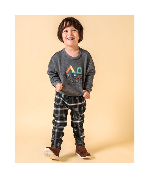 Noeil aime BeBe(ノイユエイムベベ)の「NoeilaimeBeBe/シンプルショートブーツ(15~20cm)(ブーツ・キッズ・ブラウン・20/18/19/17/16/15 )」の10枚目の写真