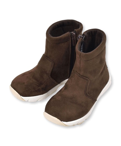 Noeil aime BeBe(ノイユエイムベベ)の「NoeilaimeBeBe/シンプルショートブーツ(15~20cm)(ブーツ・キッズ・ブラウン・20/18/19/17/16/15 )」の8枚目の写真