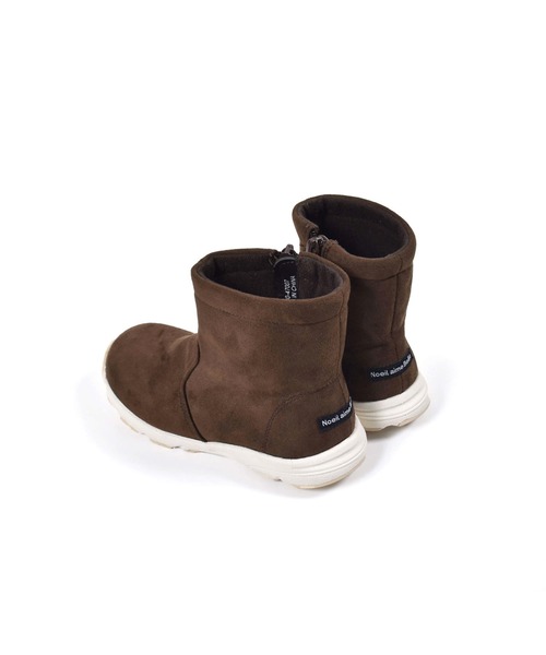 Noeil aime BeBe(ノイユエイムベベ)の「NoeilaimeBeBe/シンプルショートブーツ(15~20cm)(ブーツ・キッズ・ブラウン・20/18/19/17/16/15 )」の7枚目の写真