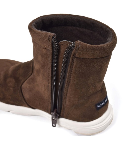 Noeil aime BeBe(ノイユエイムベベ)の「NoeilaimeBeBe/シンプルショートブーツ(15~20cm)(ブーツ・キッズ・ブラウン・20/18/19/17/16/15 )」の15枚目の写真