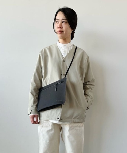 Snow Peak（スノーピーク）の「Dry Sacoche（ショルダーバッグ・メンズ・ブラック・1）」の6枚目の写真