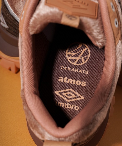UMBRO(アンブロ)の「UMBRO x atmos x 24 KARATS BUMPY / アンブロ バンピー アトモス X 24 カラッツ【SP】(スニーカー・レディース・ブラウン・23.0cm/24.5cm/24.0cm/25.0cm/23.5cm)」の8枚目の写真