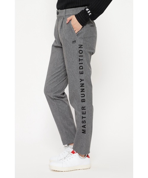 【美品】MASTER BUNNY EDITION ストレッチパンツ L グレー MASTER BUNNY EDITION（マスターバニーエディション） パンツ 「MASTER