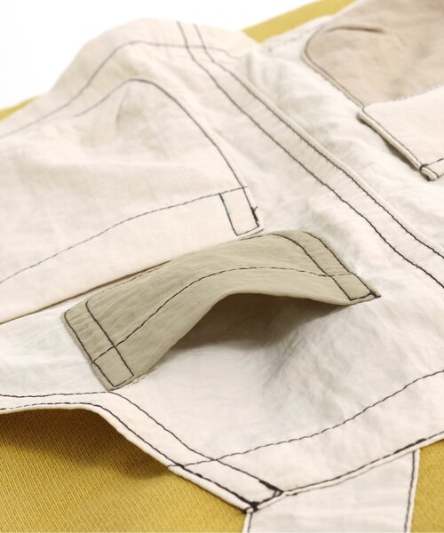BREEZE(ブリーズ)の「サロペットパーカー_裏毛(パーカー・キッズ・イエロー/サックスブルー・100/120/110/130/140/90/80)」の3枚目の写真