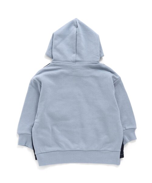BREEZE(ブリーズ)の「サロペットパーカー_裏毛(パーカー・キッズ・イエロー/サックスブルー・100/120/110/130/140/90/80)」の6枚目の写真