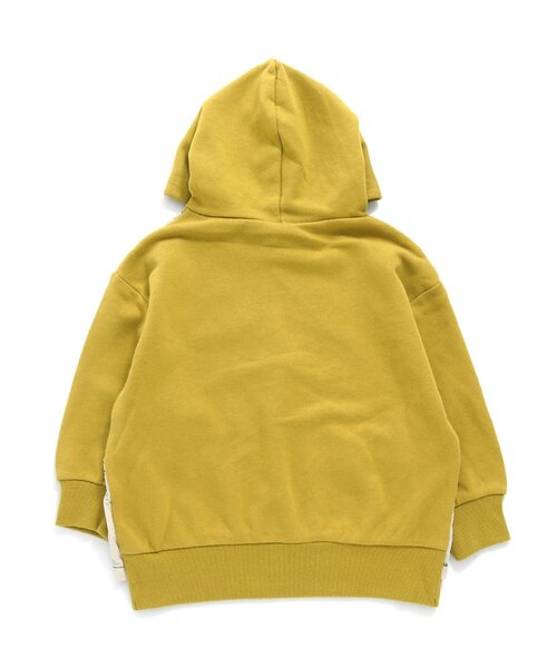 BREEZE(ブリーズ)の「サロペットパーカー_裏毛(パーカー・キッズ・イエロー/サックスブルー・100/120/110/130/140/90/80)」の7枚目の写真