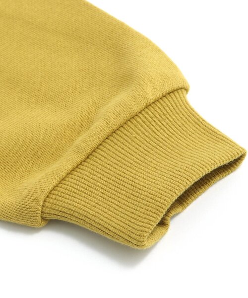 BREEZE(ブリーズ)の「サロペットパーカー_裏毛(パーカー・キッズ・イエロー/サックスブルー・100/120/110/130/140/90/80)」の10枚目の写真