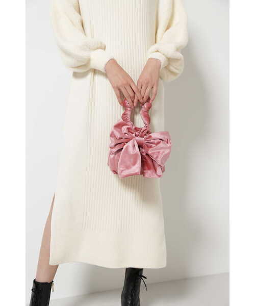 JILL STUART（ジルスチュアート）の「◆ヘンネバッグ（ハンドバッグ・レディース・ブラック/ピンク・ﾌﾘ-）」の7枚目の写真