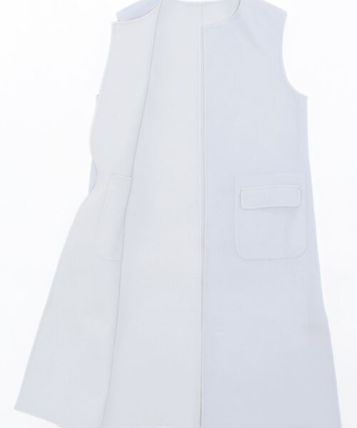 BEATRICE】リバーシブルロングジレ