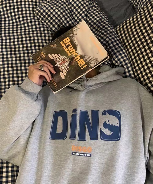 MGV（エムジーヴィー）の「シャークロゴビッグパーカー（パーカー・メンズ・ホワイト/ブルー/ブラック/グレー・LARGE/X-LARGE/MEDIUM）」の3枚目の写真