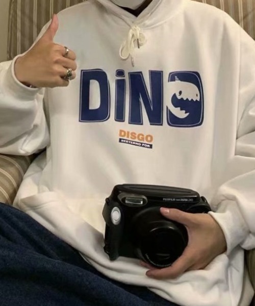 MGV（エムジーヴィー）の「シャークロゴビッグパーカー（パーカー・メンズ・ホワイト/ブルー/ブラック/グレー・LARGE/X-LARGE/MEDIUM）」の6枚目の写真