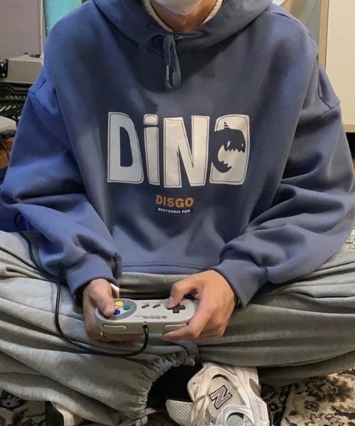 MGV（エムジーヴィー）の「シャークロゴビッグパーカー（パーカー・メンズ・ホワイト/ブルー/ブラック/グレー・LARGE/X-LARGE/MEDIUM）」の17枚目の写真