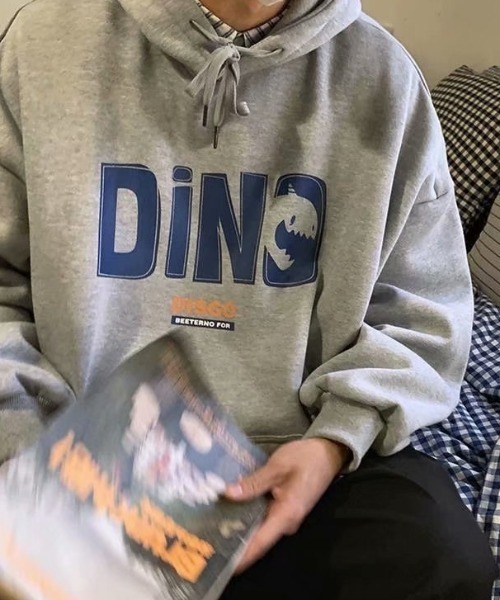 MGV（エムジーヴィー）の「シャークロゴビッグパーカー（パーカー・メンズ・ホワイト/ブルー/ブラック/グレー・LARGE/X-LARGE/MEDIUM）」の16枚目の写真