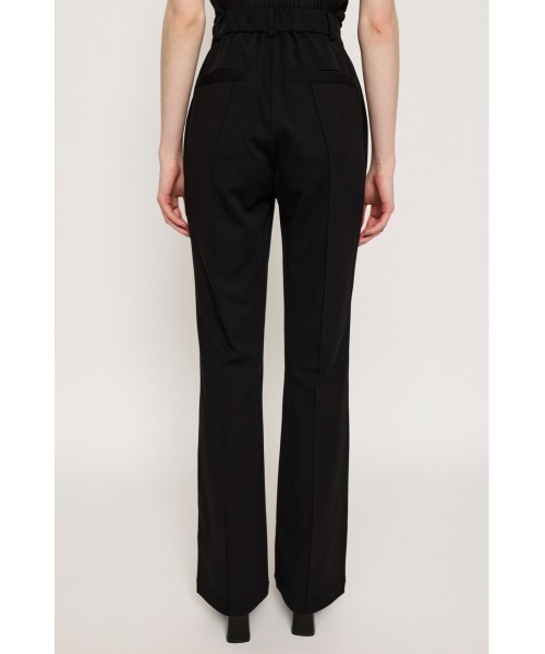 SLY（スライ）の「HW PATCH PK C/P FLARE PT ハイウエスト パッチポケット センタープレス フレアパンツ セットアップ可能（スラックス・レディース・レッド/ブラック/アイボリー・1/2）」の15枚目の写真