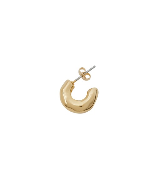 ADAM ET ROPE'(アダムエロペ)の「【LES BIJOUX】ニュアンスフープピアス(ピアス(両耳用)・レディース・シルバー/ゴールド・FREE)」の6枚目の写真