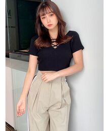 GYDA | GG 2WAYバインダーショートTシャツ(Tシャツ/カットソー)