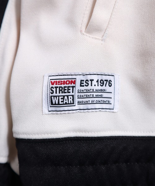 VISION STREET WEAR(ヴィジョンストリートウェア)の「【VISION STREET WEAR】セットアップ対応 ビッグシルエット スケータージャージ / トラックジャケット(ジャージ・レディース・ブラック/アイボリー/パープル/イエロー・MEDIUM/LARGE/X-LARGE)」の17枚目の写真