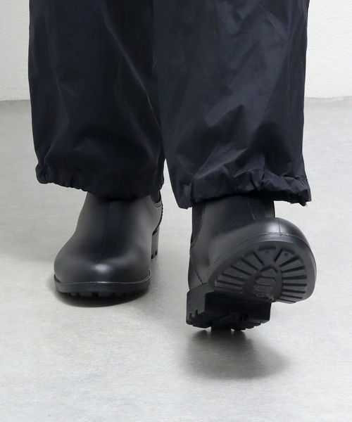 AAA+(サンエープラス)の「防水設計 サイドゴアレインブーツ(レインシューズ・メンズ・ダークブラウン/ブラック・LL/M/L)」の8枚目の写真