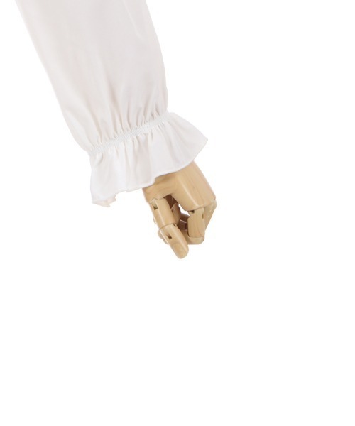 axes femme(アクシーズファム)の「薔薇刺繍ハイネックブラウス(シャツ/ブラウス・レディース・ブラック/キナリ/ピンク・LARGE/MEDIUM)」の15枚目の写真