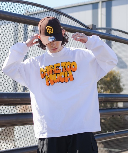 WEGO（ウィゴー）の「WEGO/ヘビーウエイト サガラグラフィックロンT（Tシャツ/カットソー・メンズ・グレー/ブラック/ホワイト/ブルー・LARGE/MEDIUM）」の20枚目の写真