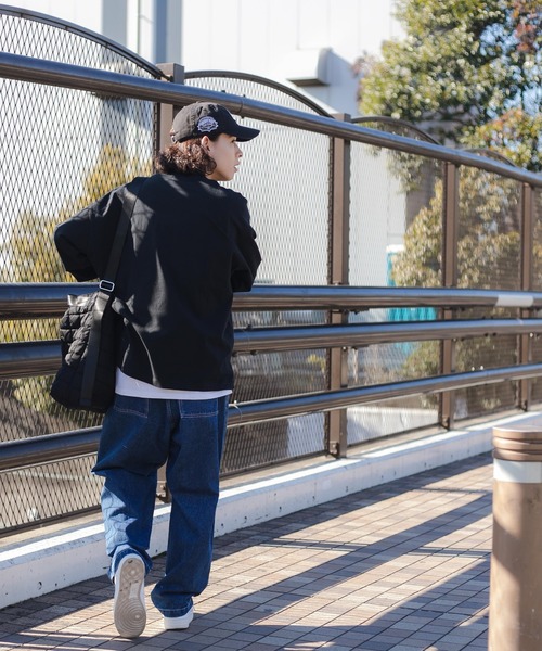 WEGO（ウィゴー）の「WEGO/ヘビーウエイト サガラグラフィックロンT（Tシャツ/カットソー・メンズ・グレー/ブラック/ホワイト/ブルー・LARGE/MEDIUM）」の9枚目の写真