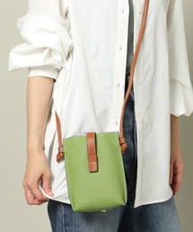【MAISON BREEZE】シュリンクリアルレザーショルダーバッグ KNF