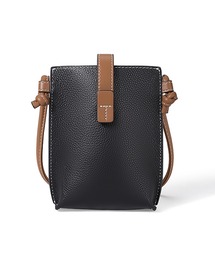 【MAISON BREEZE】シュリンクリアルレザーショルダーバッグ KNF