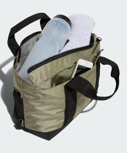 adidas（アディダス）の「バーサタイル ラウンドトートバッグ【adidas Golf/アディダスゴルフ】（トートバッグ・メンズ・ブラック/オリーブ・FREE）」の9枚目の写真