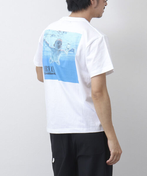 GOOD ROCK SPEED（グッドロックスピード）の「【Good Rock Speed/グッドロックスピード】NIRVANA 別注プリントＴシャツ（Tシャツ/カットソー・メンズ・ホワイト系その他3/ホワイト系その他/ホワイト系その他2・L/S/M）」の4枚目の写真