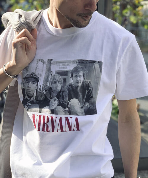 GOOD ROCK SPEED（グッドロックスピード）の「【Good Rock Speed/グッドロックスピード】NIRVANA 別注プリントＴシャツ（Tシャツ/カットソー・メンズ・ホワイト系その他3/ホワイト系その他/ホワイト系その他2・L/S/M）」の14枚目の写真