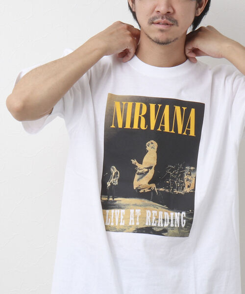 GOOD ROCK SPEED（グッドロックスピード）の「【Good Rock Speed/グッドロックスピード】NIRVANA 別注プリントＴシャツ（Tシャツ/カットソー・メンズ・ホワイト系その他3/ホワイト系その他/ホワイト系その他2・L/S/M）」の15枚目の写真
