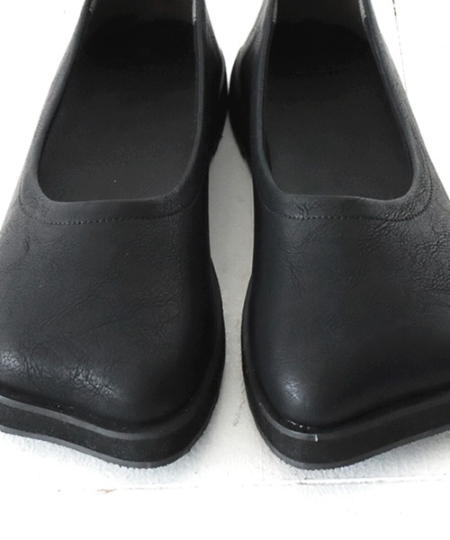 antiqua(アンティカ)の「変形オブリークトゥパンプス(パンプス・レディース・ブラック・S/M/L/LL)」の7枚目の写真