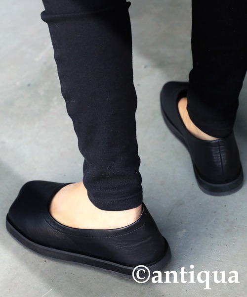 antiqua(アンティカ)の「変形オブリークトゥパンプス(パンプス・レディース・ブラック・S/M/L/LL)」の13枚目の写真