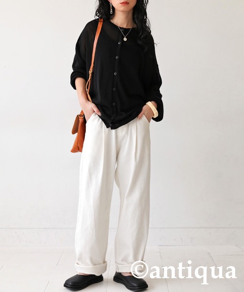 antiqua(アンティカ)の「変形オブリークトゥパンプス(パンプス・レディース・ブラック・S/M/L/LL)」の18枚目の写真