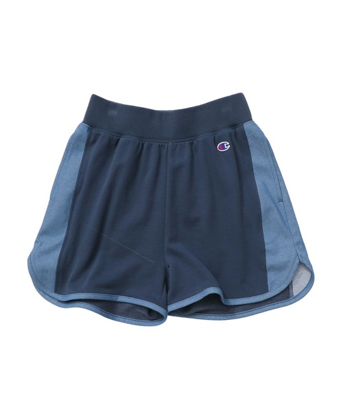 Champion(チャンピオン)の「【Champion/チャンピオン】レディース スウェットショーツ(スウェットパンツ・レディース・ヘザーグレー/グレイッシュブルー/ネイビー・MEDIUM/LARGE)」の3枚目の写真