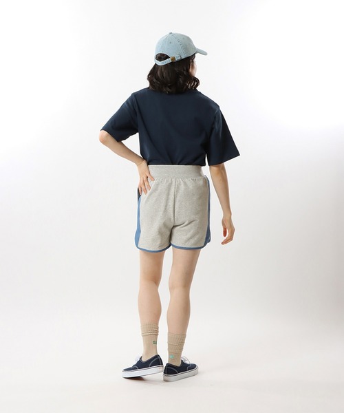 Champion(チャンピオン)の「【Champion/チャンピオン】レディース スウェットショーツ(スウェットパンツ・レディース・ヘザーグレー/グレイッシュブルー/ネイビー・MEDIUM/LARGE)」の5枚目の写真