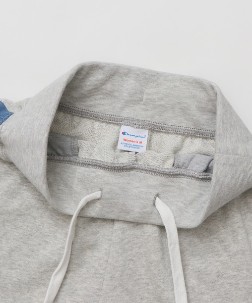 Champion(チャンピオン)の「【Champion/チャンピオン】レディース スウェットショーツ(スウェットパンツ・レディース・ヘザーグレー/グレイッシュブルー/ネイビー・MEDIUM/LARGE)」の12枚目の写真