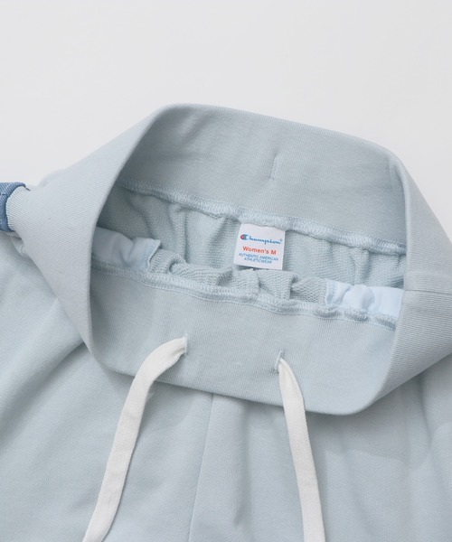Champion(チャンピオン)の「【Champion/チャンピオン】レディース スウェットショーツ(スウェットパンツ・レディース・ヘザーグレー/グレイッシュブルー/ネイビー・MEDIUM/LARGE)」の18枚目の写真