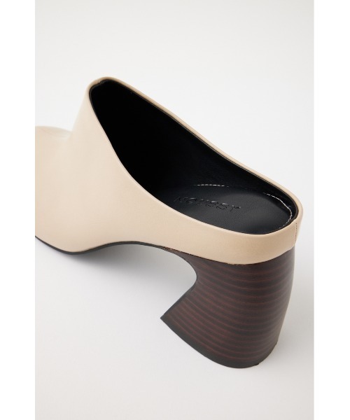 MOUSSY（マウジー）の「CHUNKY SOLE CLOG ミュール（パンプス・レディース・ベージュ/ブラック/グリーン・L/S/M/LARGE）」の9枚目の写真