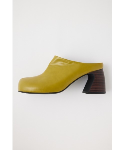MOUSSY（マウジー）の「CHUNKY SOLE CLOG ミュール（パンプス・レディース・ベージュ/ブラック/グリーン・L/S/M/LARGE）」の19枚目の写真