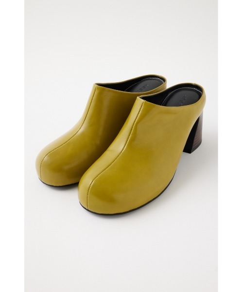 MOUSSY（マウジー）の「CHUNKY SOLE CLOG ミュール（パンプス・レディース・ベージュ/ブラック/グリーン・L/S/M/LARGE）」の21枚目の写真