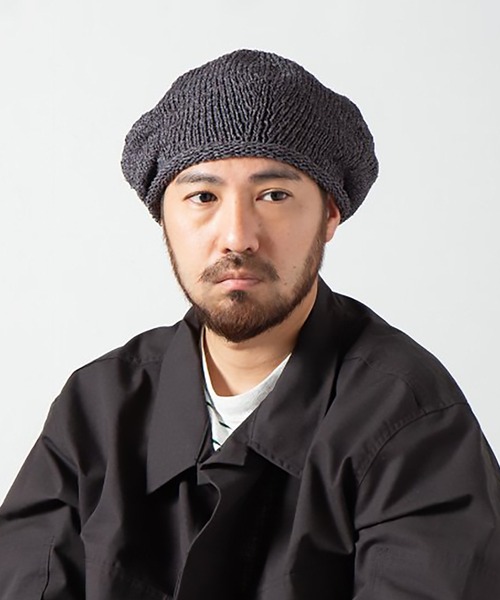 【セール】【Racal】Japanese paper Knit tam beret -1220（ハンチング/ベレー帽）｜RACAL（ラカル）