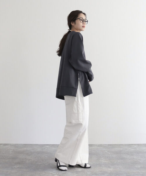 fredy emue（フレディエミュ）の「ツイルペインターパンツ（その他パンツ・レディース・オフホワイト/グリーン/ラベンダー・38）」の9枚目の写真