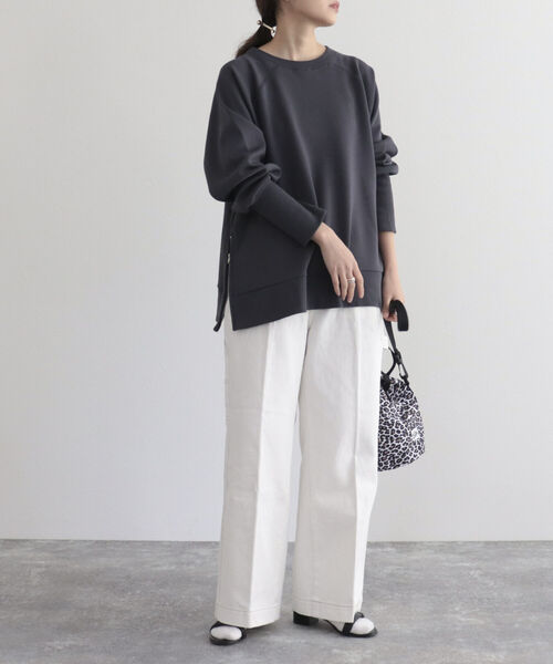 fredy emue（フレディエミュ）の「ツイルペインターパンツ（その他パンツ・レディース・オフホワイト/グリーン/ラベンダー・38）」の12枚目の写真