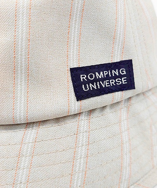 ROMPING UNIVERSE(ランピングユニバース)の「バケットHAT(UVカット・吸水速乾・接触冷感)(ハット・キッズ・アイボリー/ライトオリーブ・M/S)」の6枚目の写真