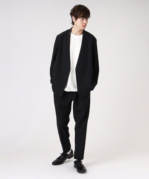 tk.TAKEO KIKUCHI(ティーケータケオキクチ)の「◆360度ストレッチ ノーカラージャケット(ノーカラージャケット・メンズ・モスグリーン/ブラック/ブルー/ブラウン系その他・02/01/03)」の16枚目の写真